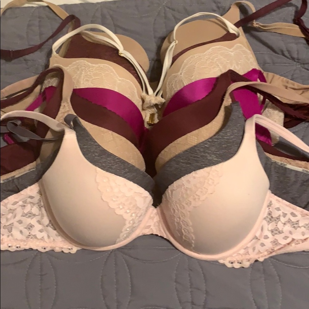 Lot of 8 VS Victoria’s Secret Bras 36B 38B 36C